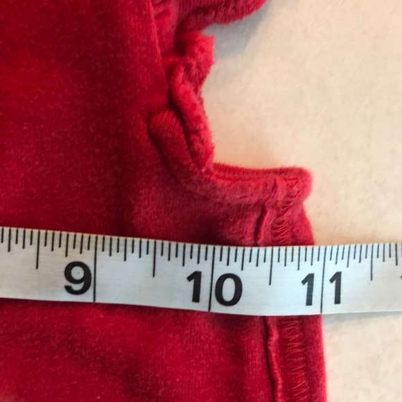 Ralph Lauren Ruffle Tank Floral Toddler Girl Red - Picture 6 of 7